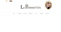 Desktop Screenshot of lespommettes.com
